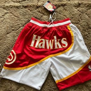 Just Don x Mitchell Ness NBA/NFL shorts